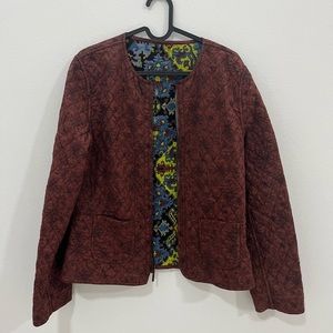 Reversible double pocket jacket